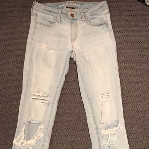AMERICAN EAGLE HIGH RISE JEGGINGS